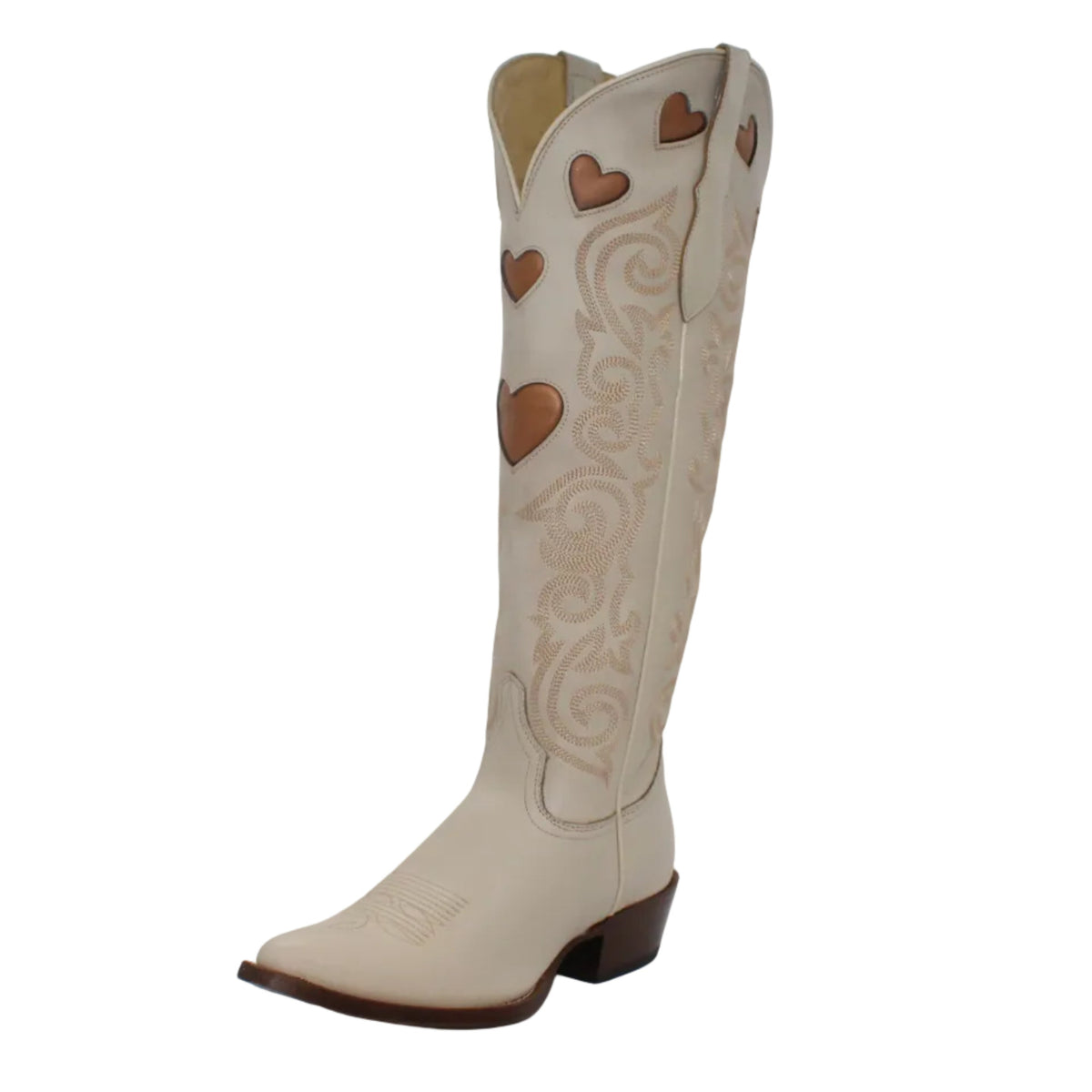Justin Heart Inlay Tall Ladies' Boot