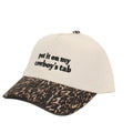 Put It On My Cowboys Tab Leopard Cap