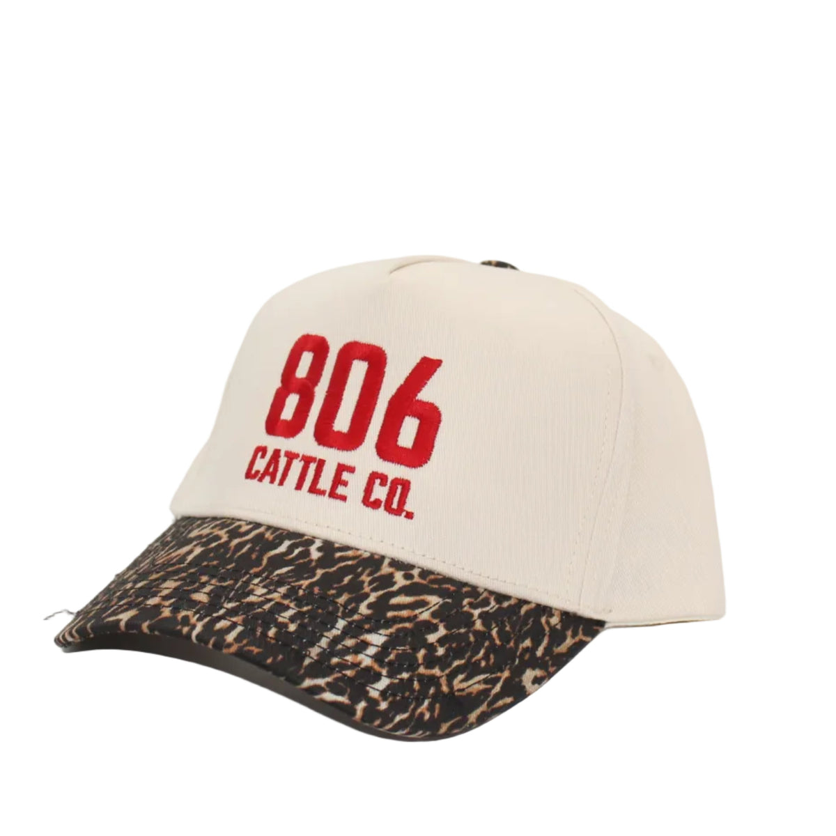 806 Cattle Co Leopard Cap