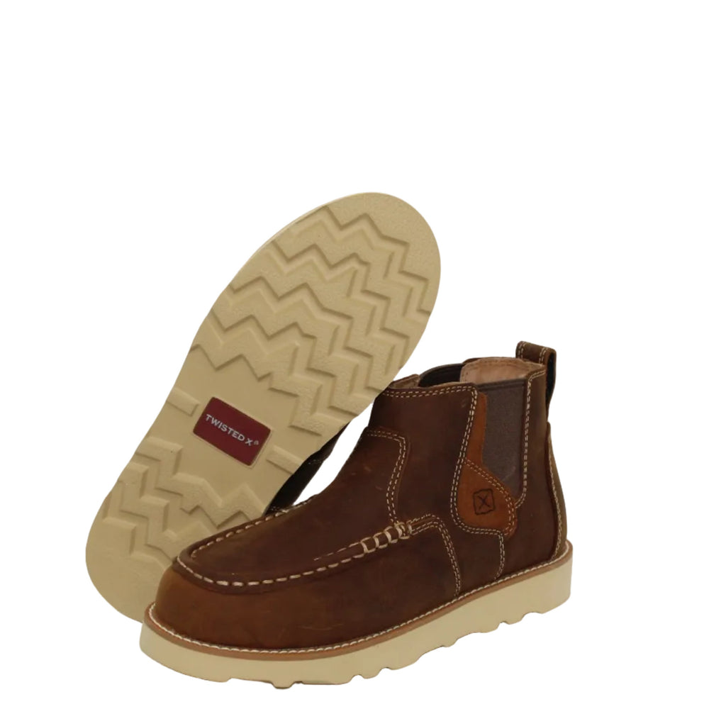 Twisted X Boys' Chelsea Wedge Boot