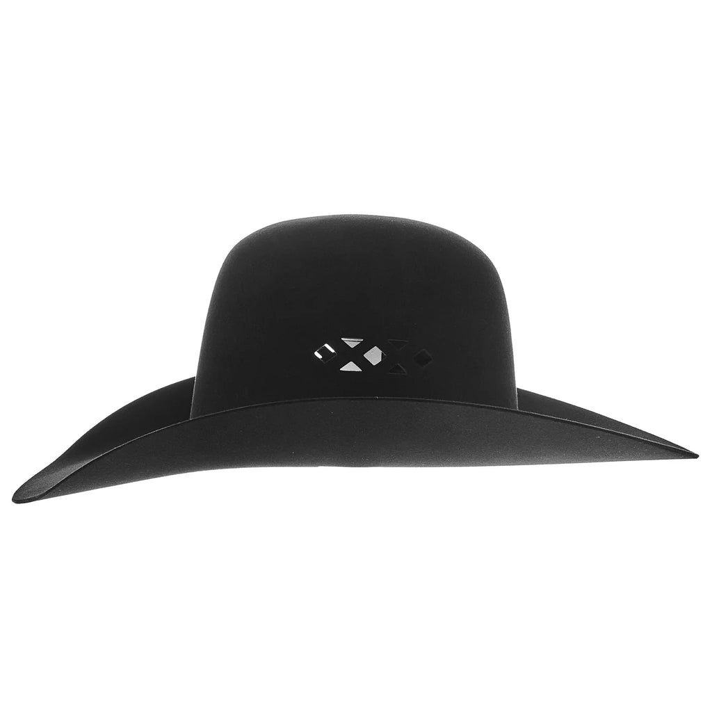 JW Brooks Black Summer Felt Hat