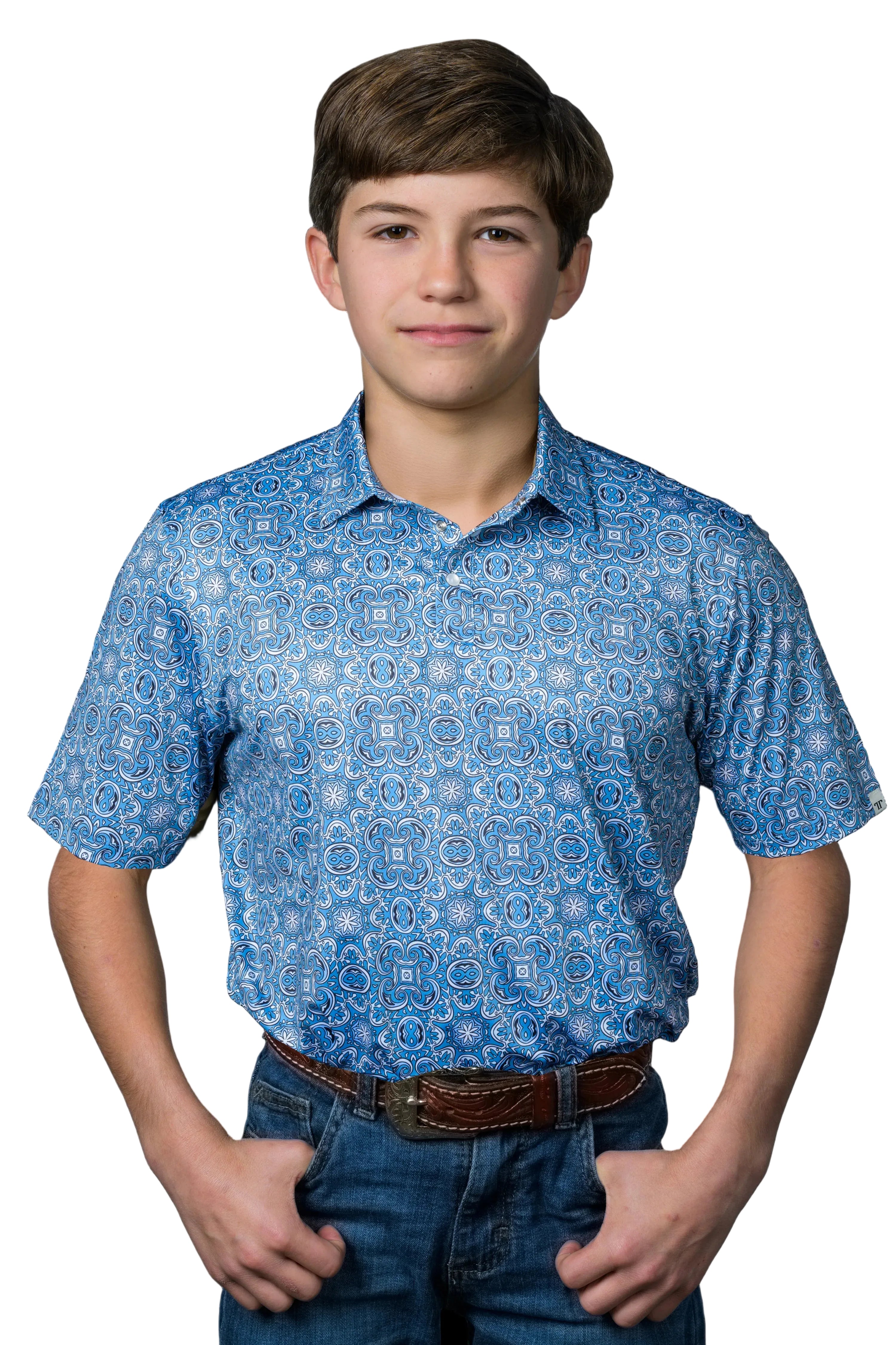 Ferrell "Bennett" Short Sleeve Children's Polo Shirt