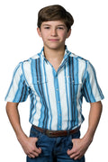 Ferrell "Harrison" Short Sleeve Children's Pearl Snap Shirt