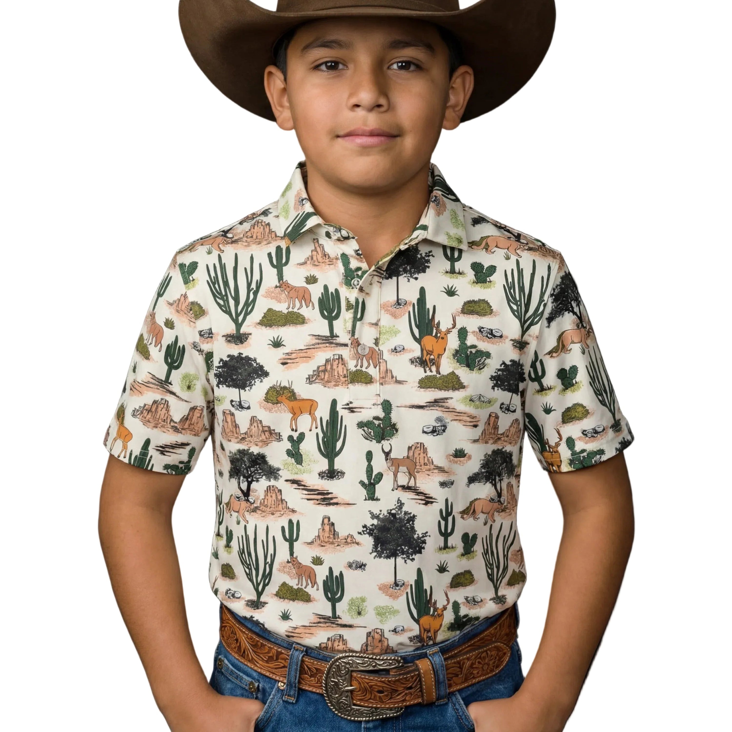 Ferrell "Wilder" Short Sleeve Children's Polo Shirt