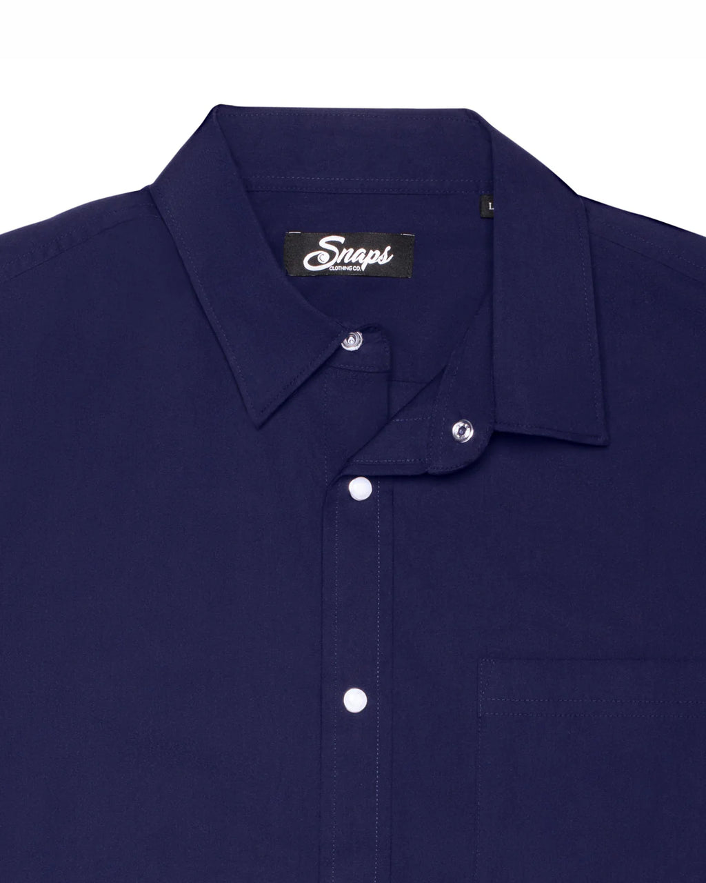 "Snaps" Landry Man's Long Sleeve Snap Shirt
