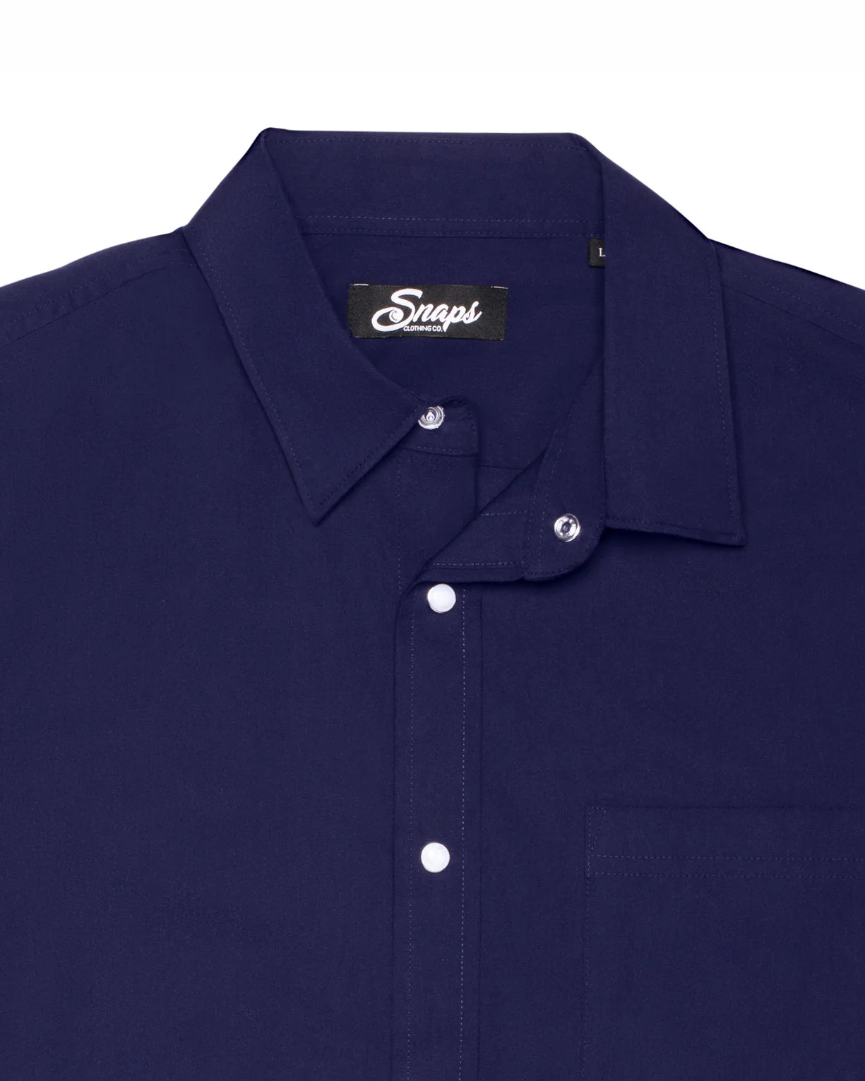 "Snaps" Landry Man's Long Sleeve Snap Shirt