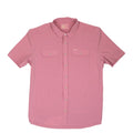 Lazy J Men's Vintage Pink Pearl Snap Short Sleeve Shirt