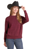 Panhandle Embossed Ladies' Pullover