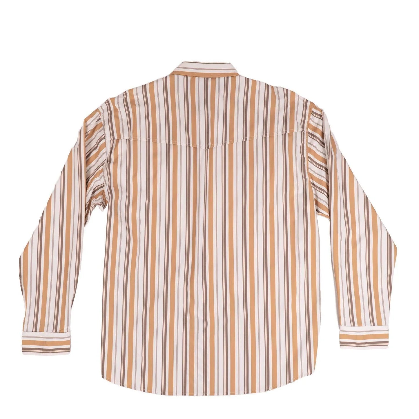 Lazy J Long Sleeve Pearl Snap Stripe Men's Shirt