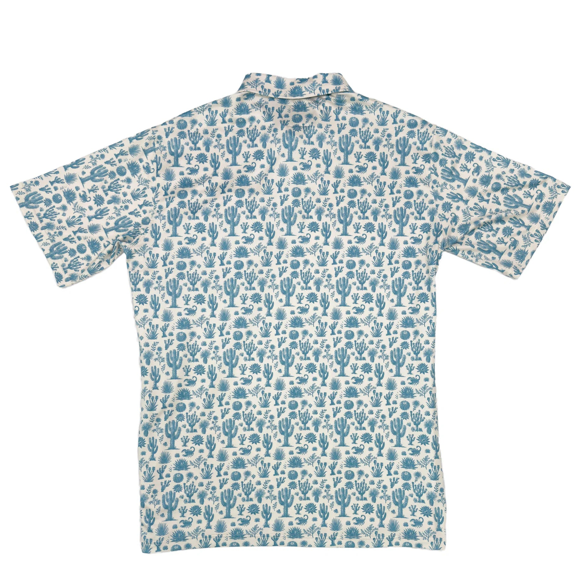 Lazy J Pearl Snap Printed Men's Polo
