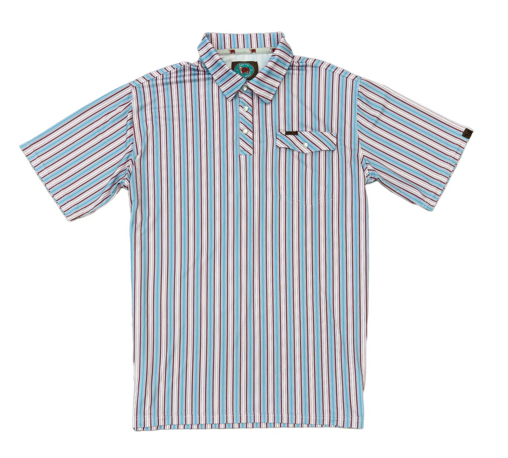 Lazy J Printed Men's Polo