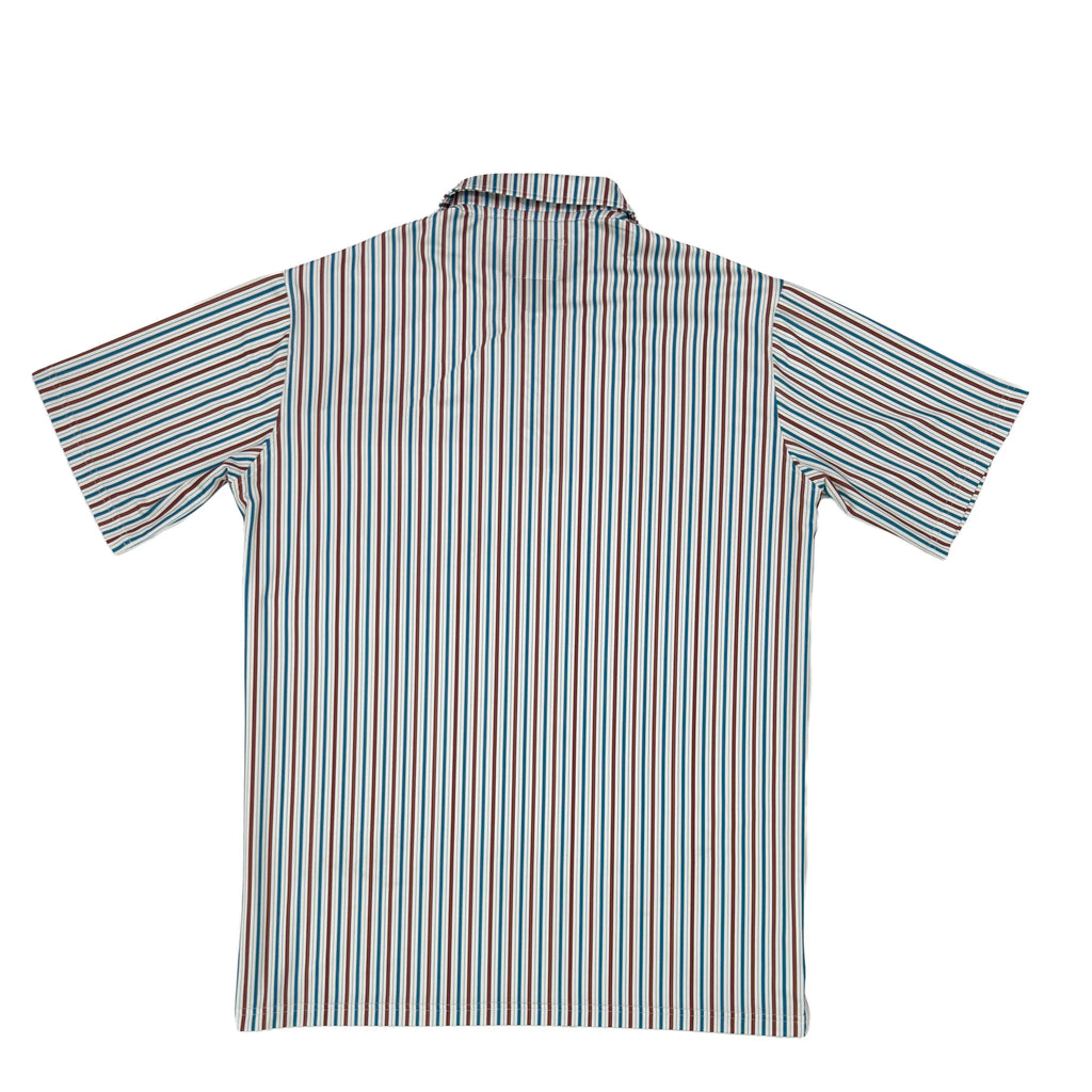 Lazy J Printed Pearl Snap Men's Polo