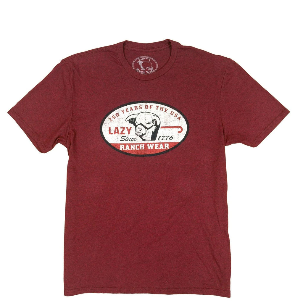 Lazy J 1776 Tee