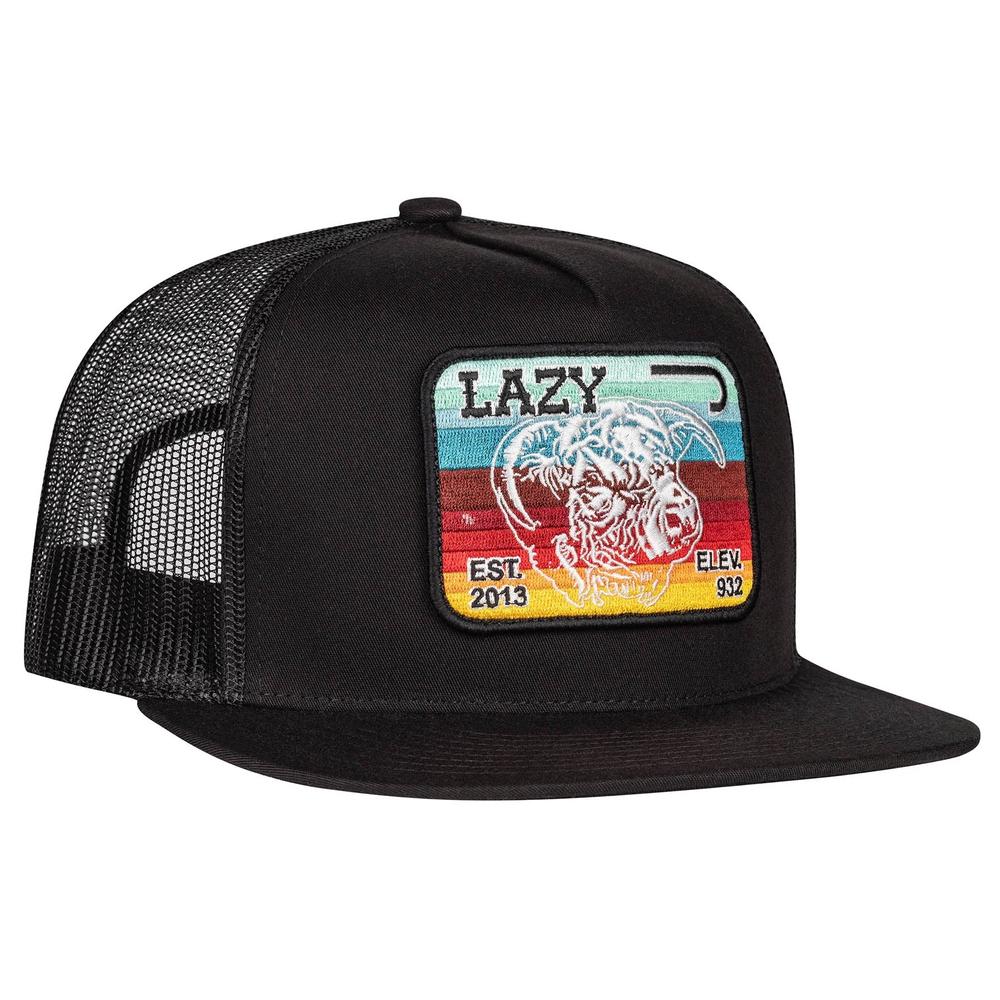 Lazy J Ranch Wear Black Serape Elevation Cap