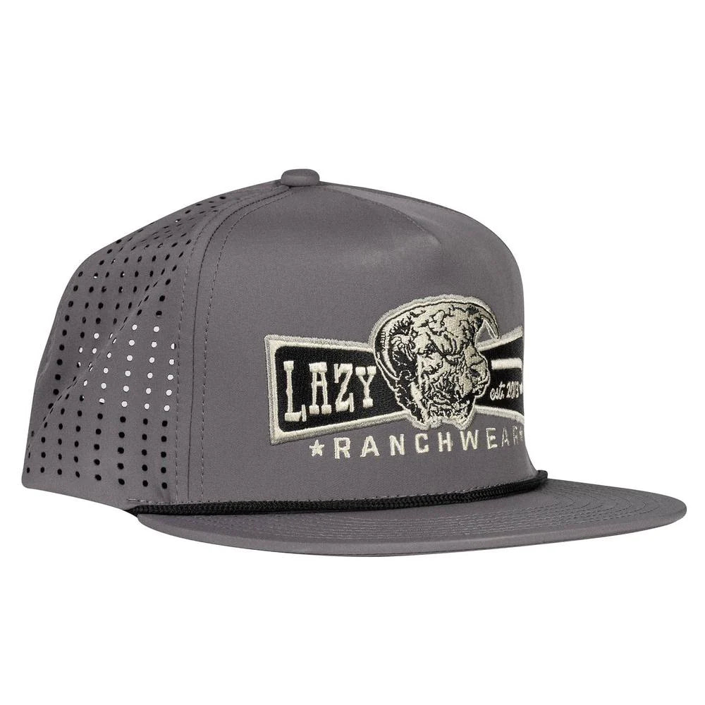 Lazy J Ranch Wear Charcoal Performance Cap