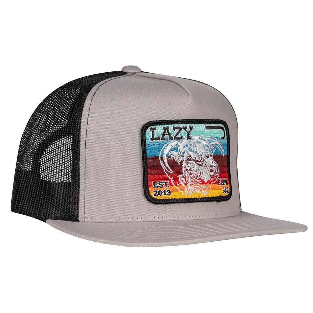 Lazy J Ranch Wear Silver Serape Hereford Cap