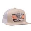 Lazy J Tan Rust Rope Cap