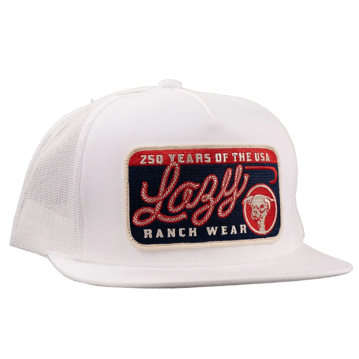 Lazy J White Heritage Class Cap
