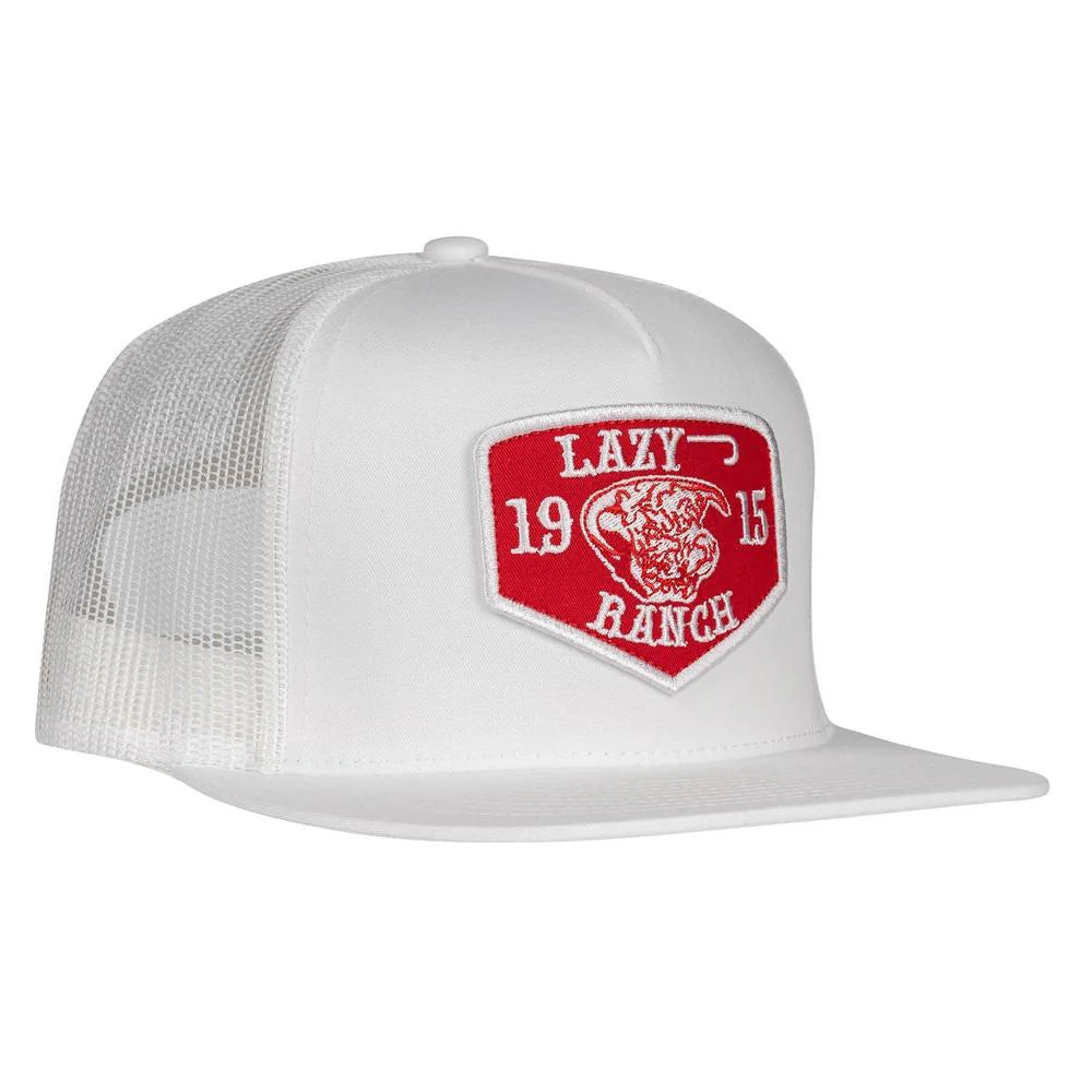 Lazy J Ranch Wear Red Ranch Patch Cap