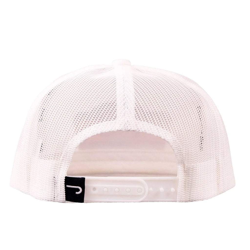 Lazy J White Iron Horn Youth Cap