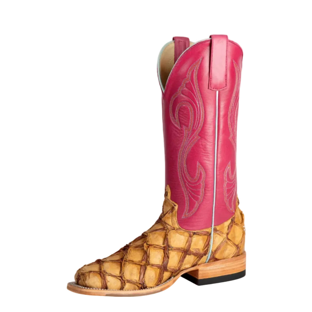 Macie Bean Top Hand Antique Saddle Big Bass Ladies Boot