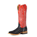 Macie Bean Black Cowhide Ladies Boot