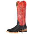 Macie Bean Black Cowhide Ladies Boot