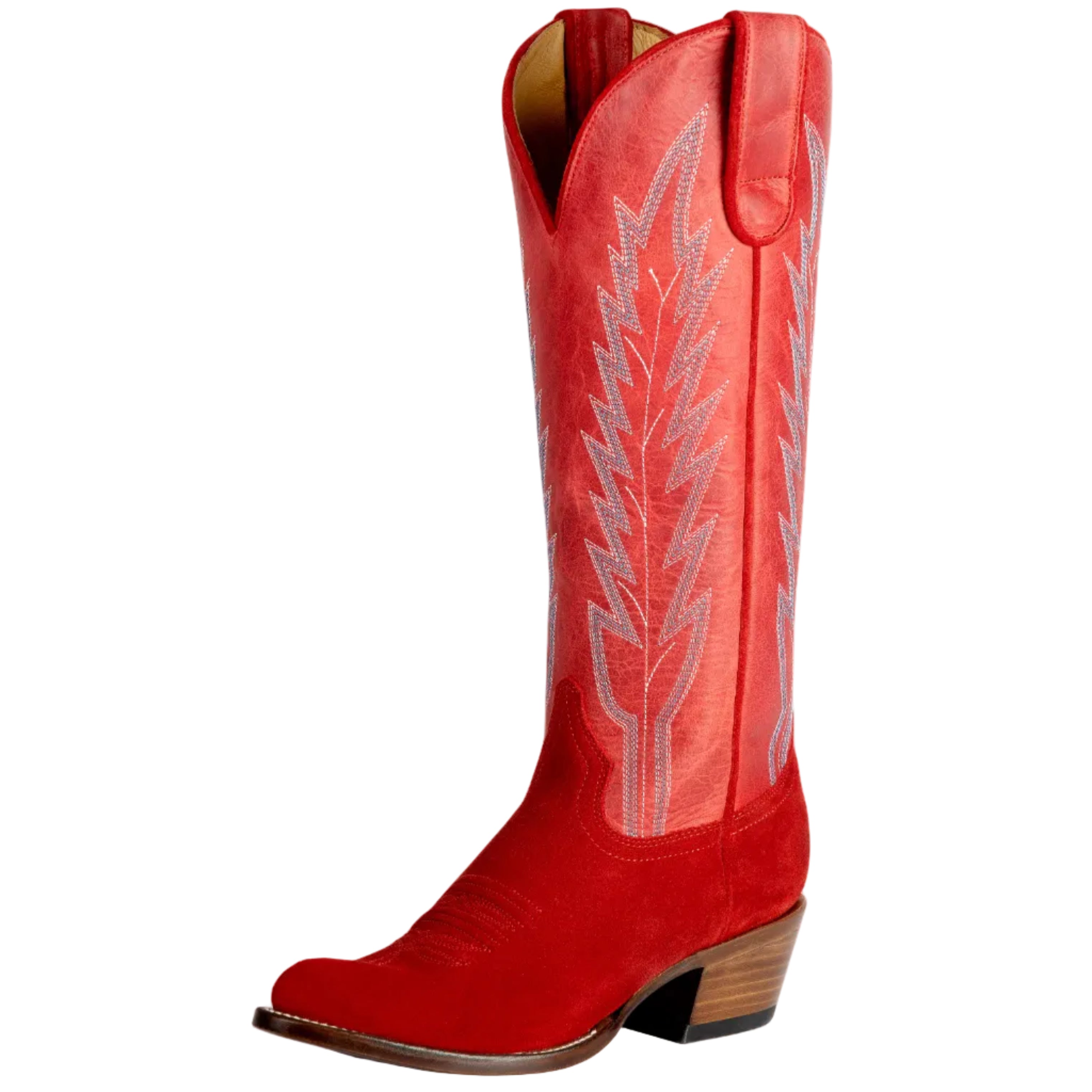 Red Suede Macie Bean "Drop It Like It's Red Hot" Ladies' Boot