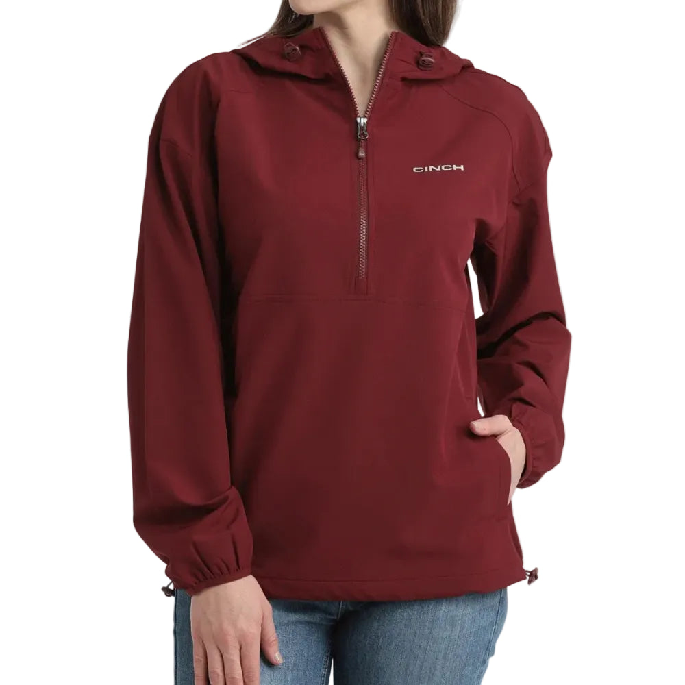 Cinch Ladies' 1/2 Zip Windbreaker