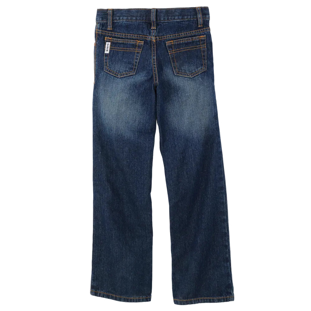 Cinch Boy's Darkwash White Label Jeans