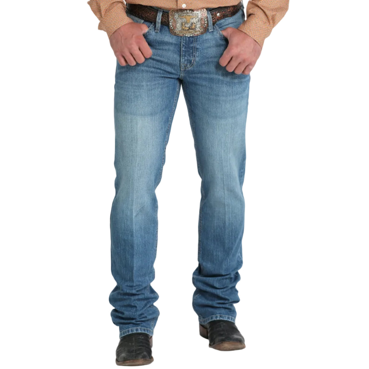 Cinch Ian Medium Wash Slim Fit Men's Jeans