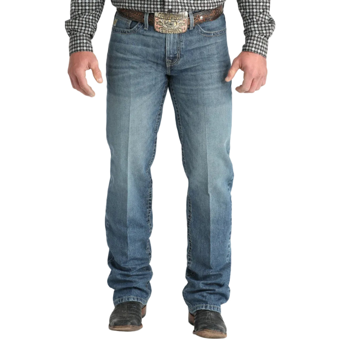 Cinch Grant Medium Wash Relaxed Fit Men's Jeans