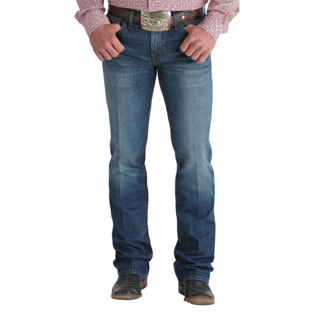Cinch Ian Mid Wash Slim Fit Men's Performance Jeans