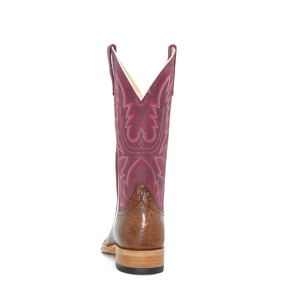 Macie Bean Kango Tobacco Smooth Ostrich Ladies' Boot