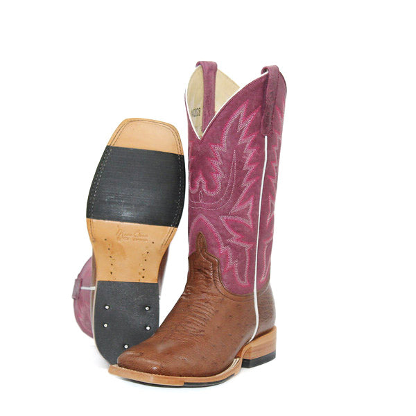 Macie Bean Kango Tobacco Smooth Ostrich Ladies' Boot