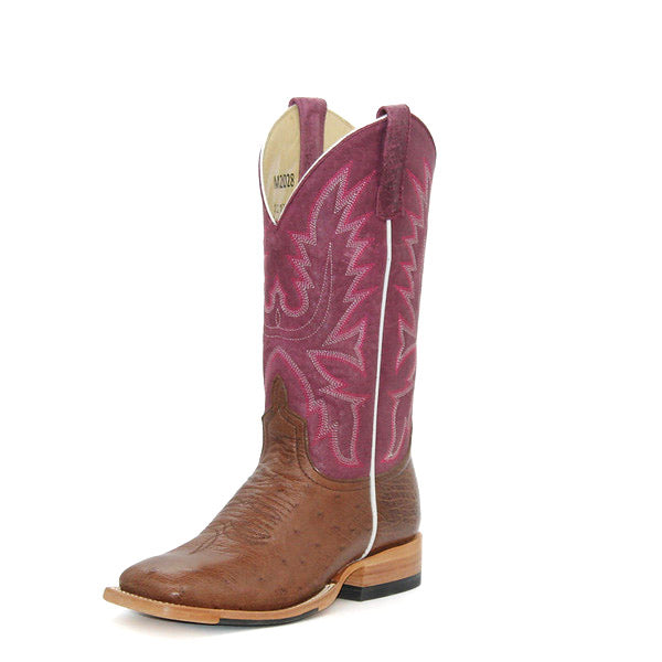 Macie Bean Kango Tobacco Smooth Ostrich Ladies' Boot