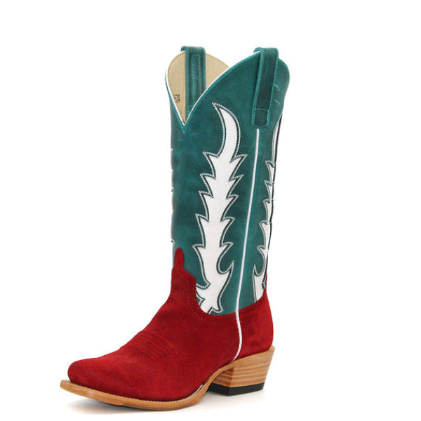 Macie Bean Red Suede Ladies' Boot