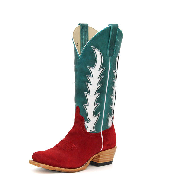 Macie Bean Red Suede Ladies' Boot