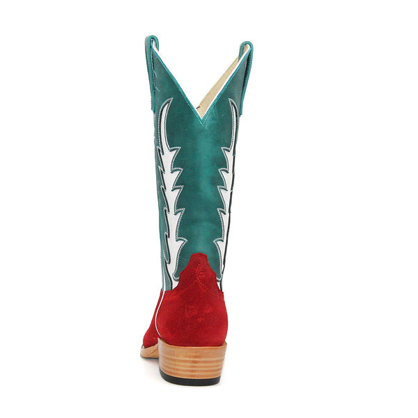 Macie Bean Red Suede Ladies' Boot