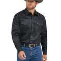Wrangler Cowboy Cut Western Snap Men's Work Shirt