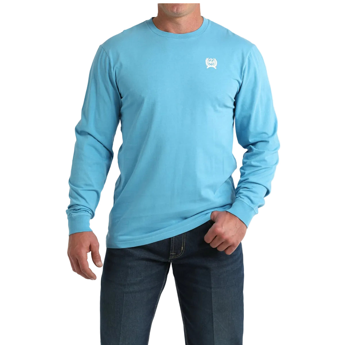 Cinch Men's Logo Long Sleeve Tee
