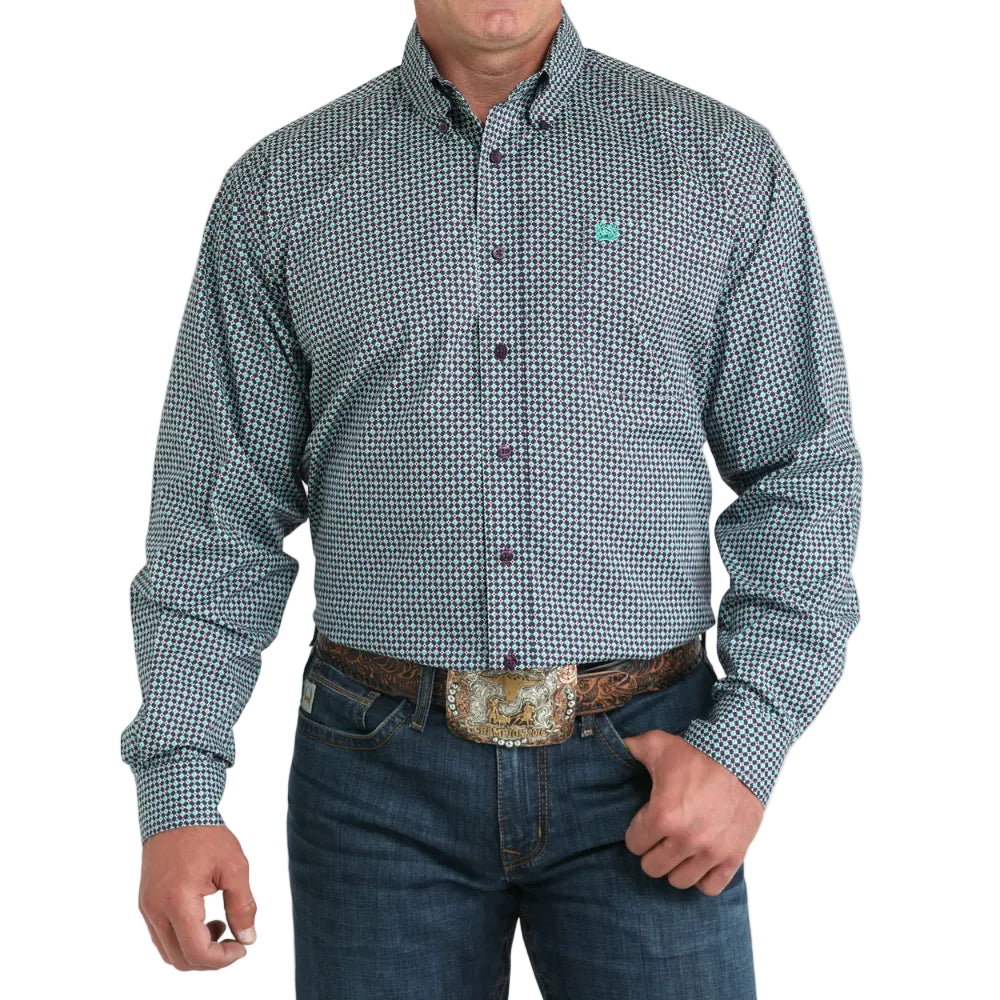 Cinch Stretch Classic Fit Men's Button Down Shirt