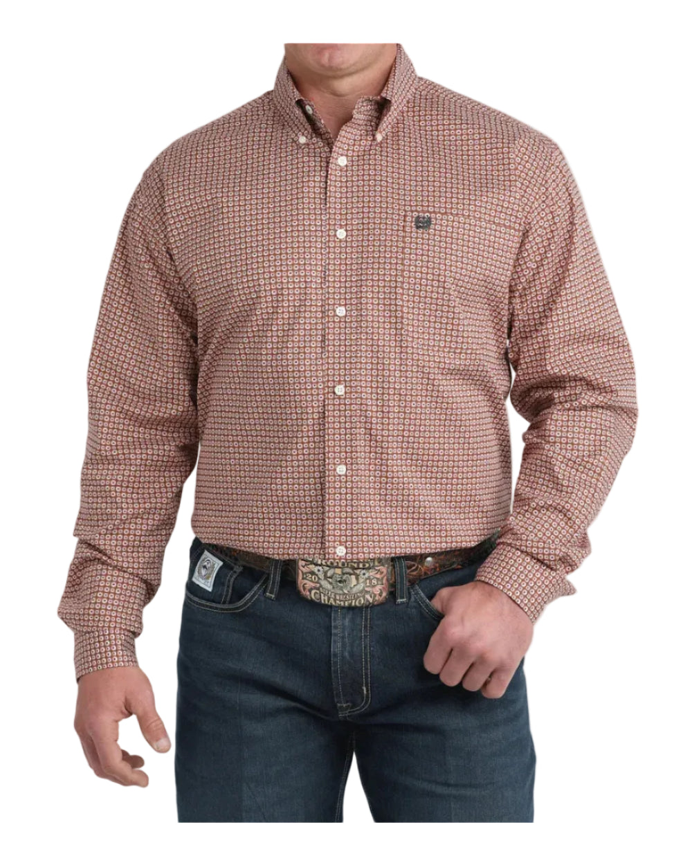 Cinch Stretch Classic Fit Men's Button Down Shirt