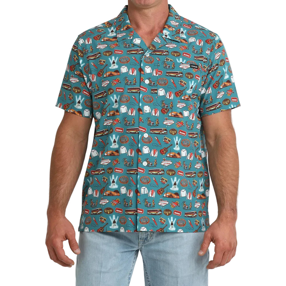 Cinch Men's Camp Button Down Shirt