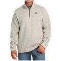 Cinch Men's 1/4 Zip Sweater Knit Pullover