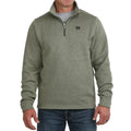 Cinch Men's 1/4 Zip Sweater Knit Pullover