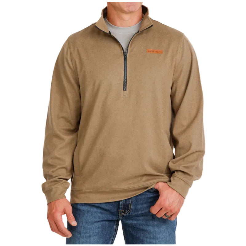 Cinch Men's 1/2 Zip Knit Pullover