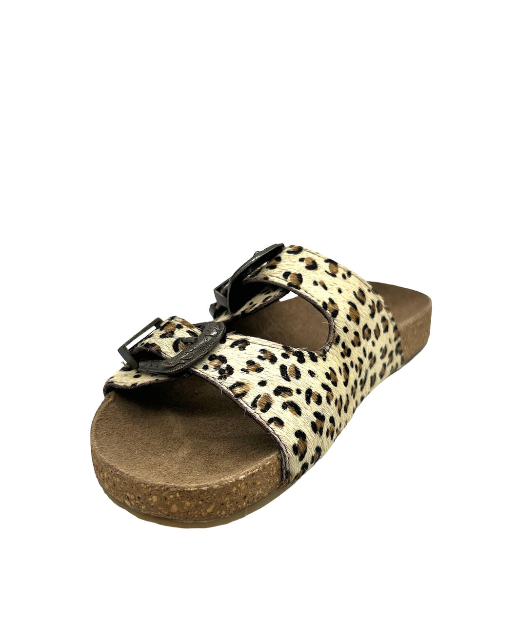 Roper Ladies' Leopard Hide Sandal
