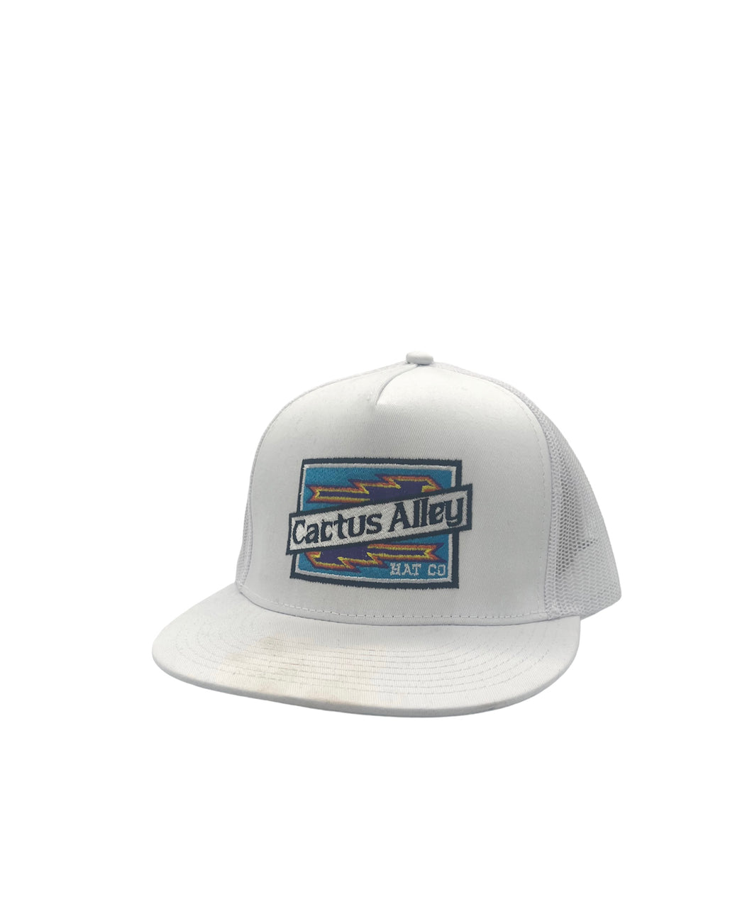 Cactus Alley White Aztec Cap