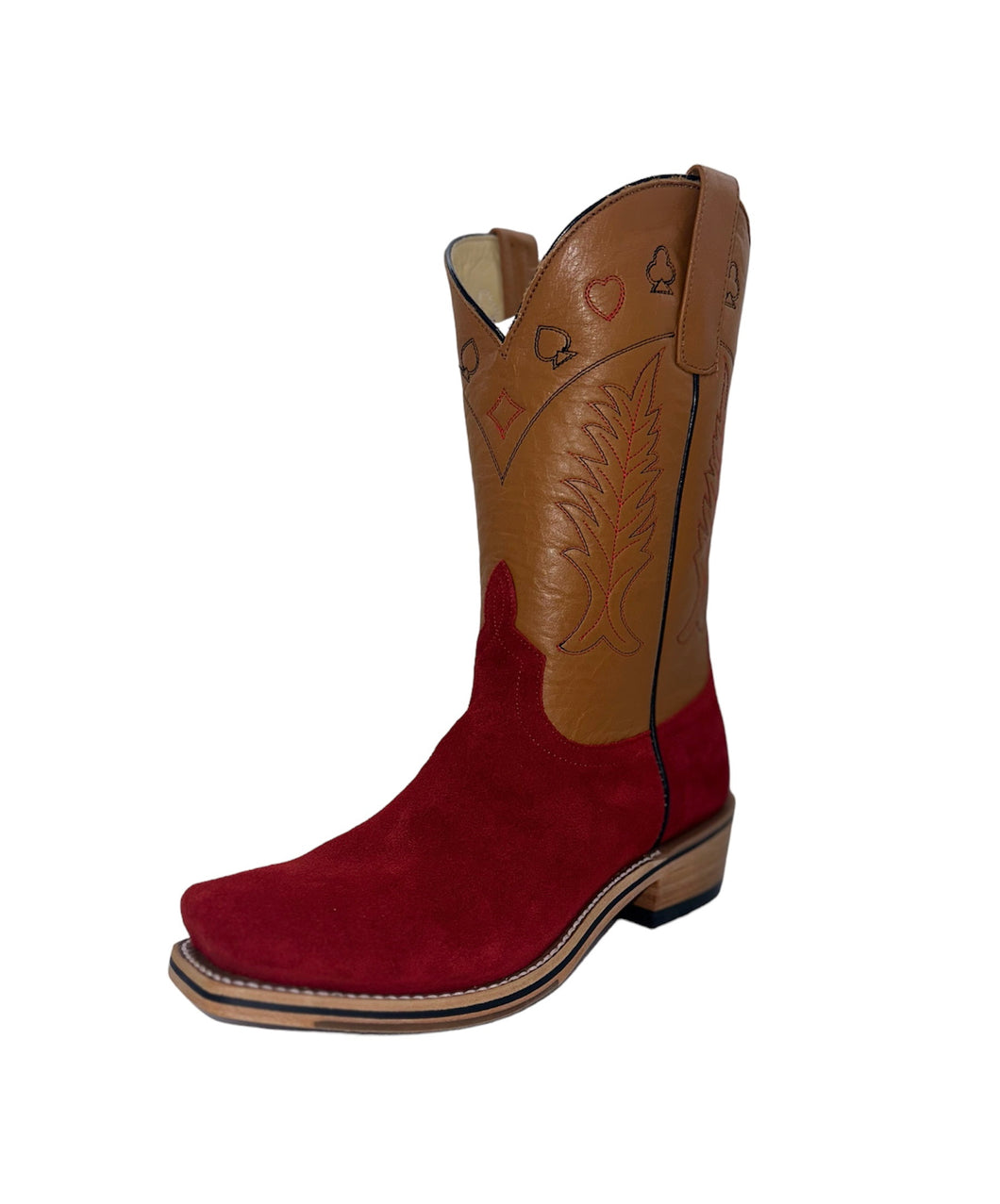 Horsepower Men's High Noon Red Sueded Boot